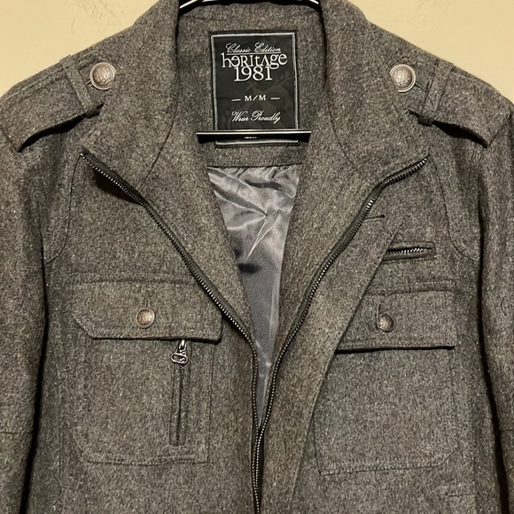 Heritage 1981 gray jacket size medium - Picture 2 of 8